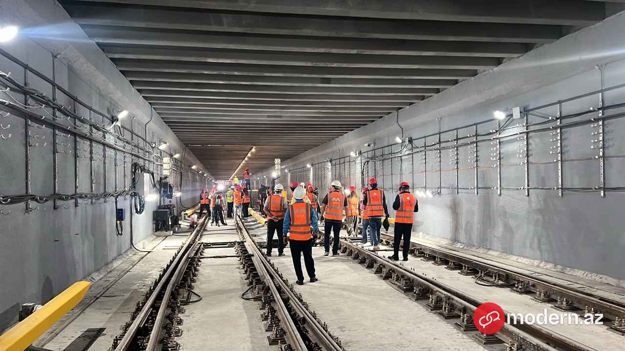 "Həzi Aslanov" metrostansiyasında təmir yekunlaşıb