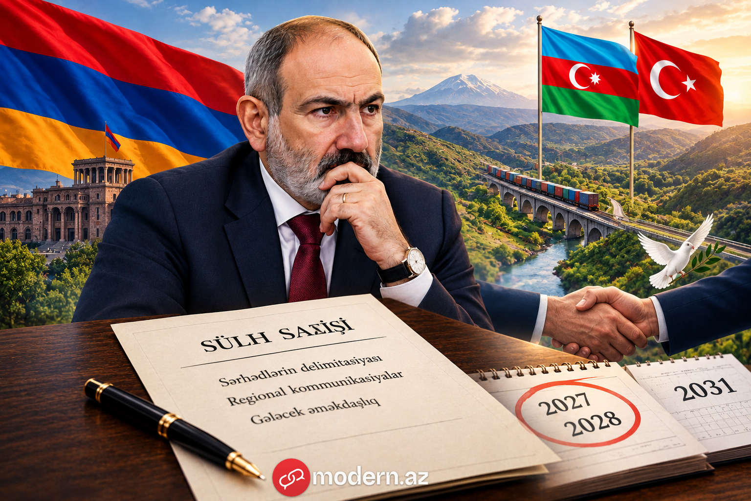 Sülh, yoxsa hakimiyyətin xilası, Paşinyan 2027-yə niyə qayıtdı...