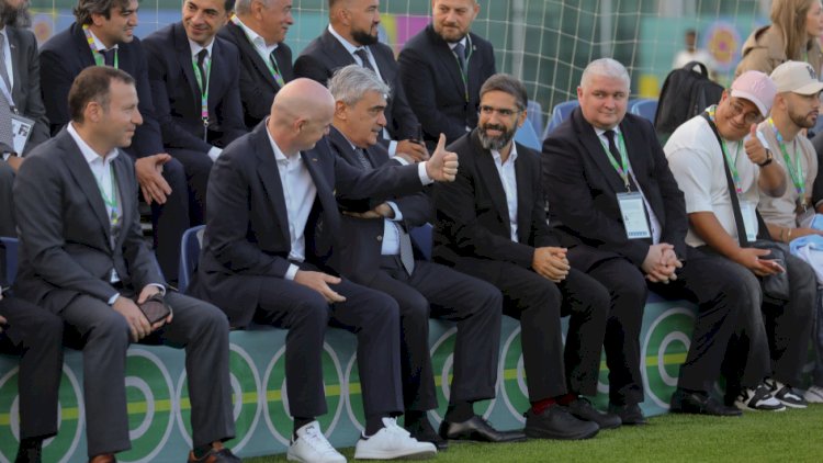 Samir Şərifov və Rövşən Nəcəfov mundialın ilk oyunlarını izlədilər - FOTO