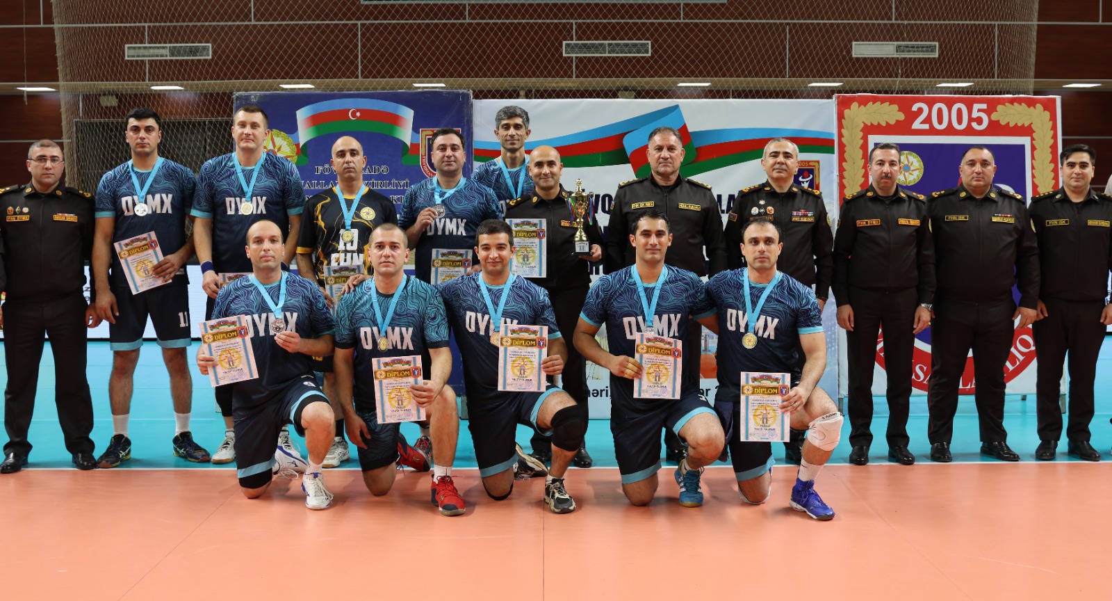 FHN-in qurumları arasında voleybol çempionatına yekun vurulub