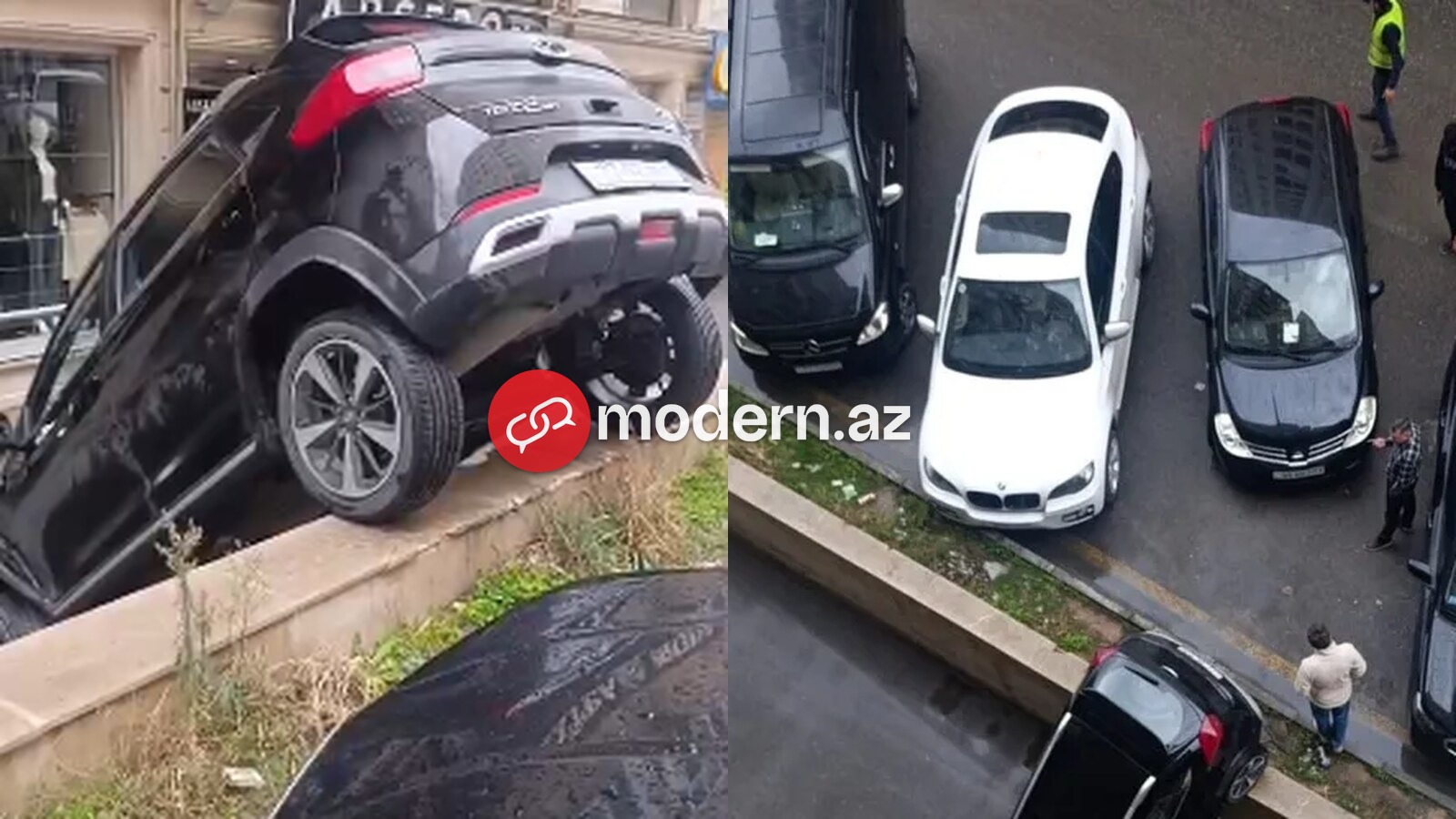 Xırdalanda avtomobil parklanma zamanı aşdı - VİDEO