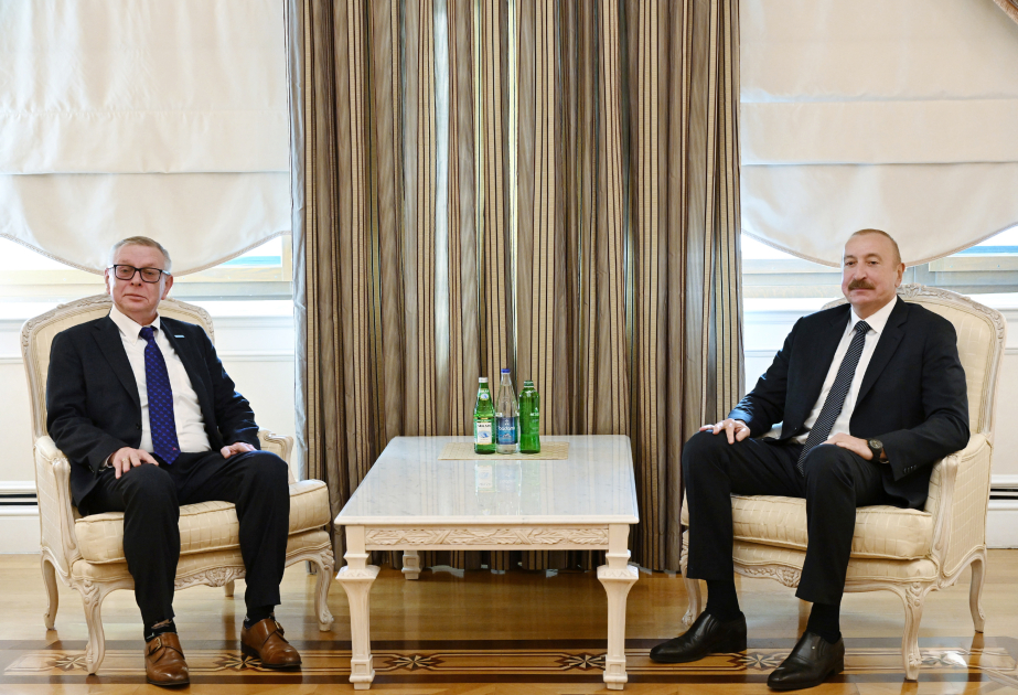 Prezident BMT-nin Terrorçuluqla Mübarizə İdarəsinin rəhbərini qəbul edib
