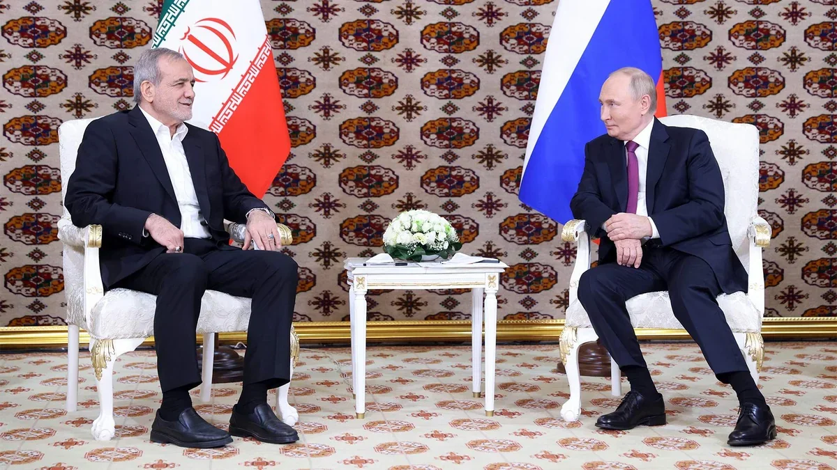 Putin Pezeşkianla görüşəcək