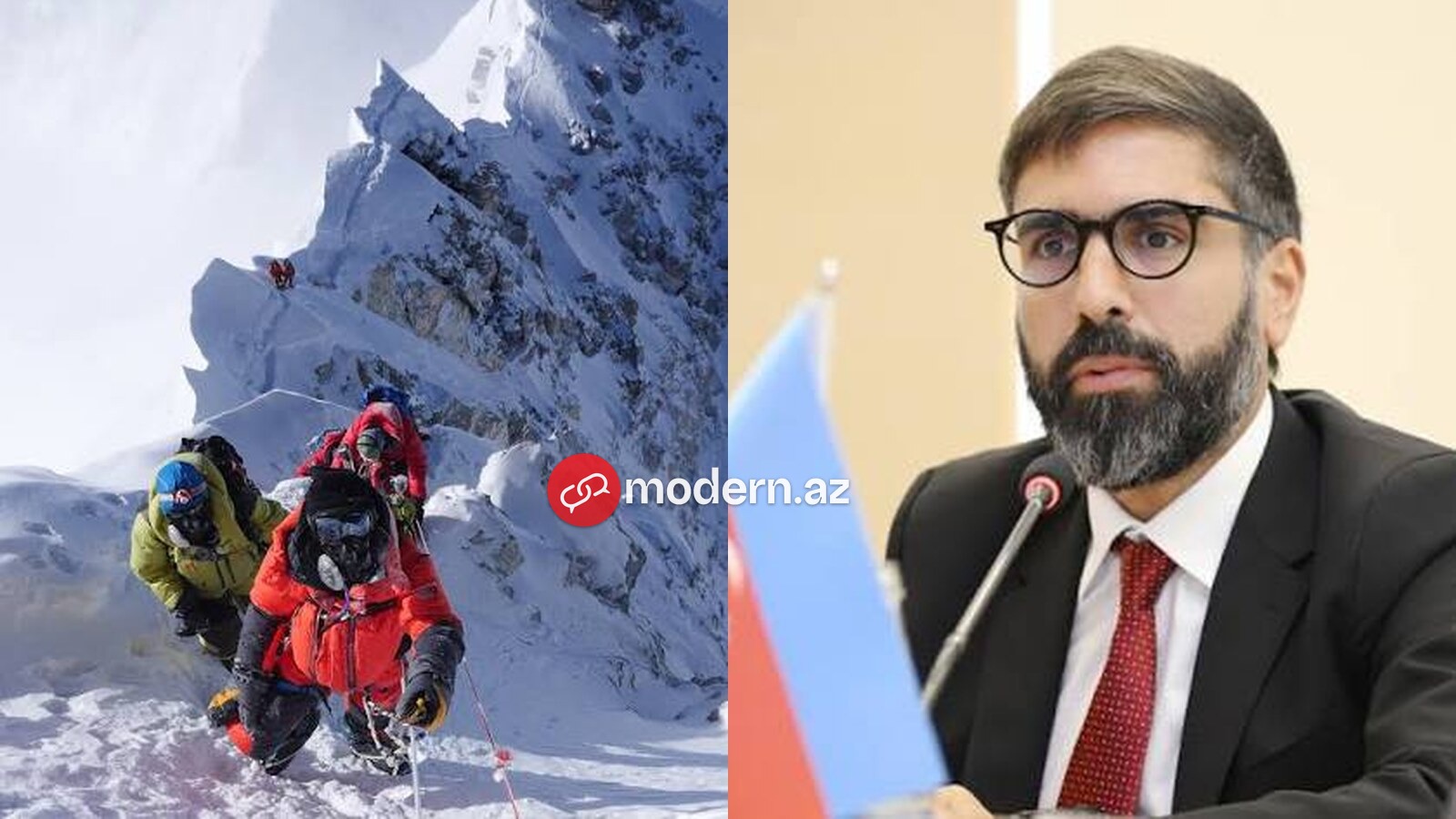 SOCAR prezidenti Rövşən Nəcəf Everestə qalxıb - FOTO 