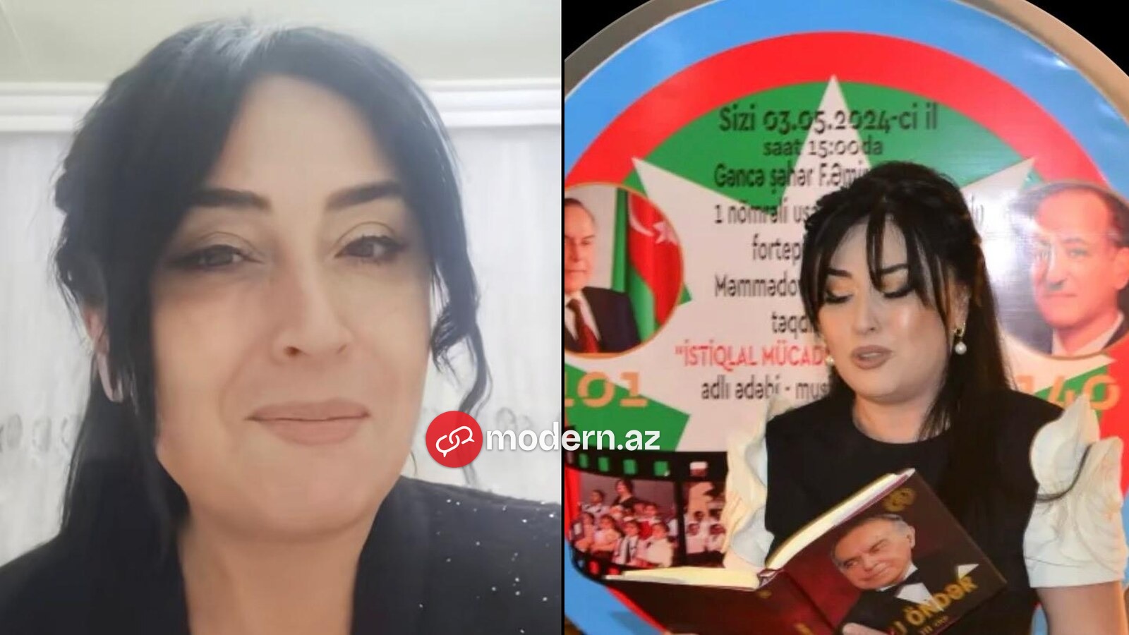 Müəllim direktoru canlı yayımda rüsvay etdi