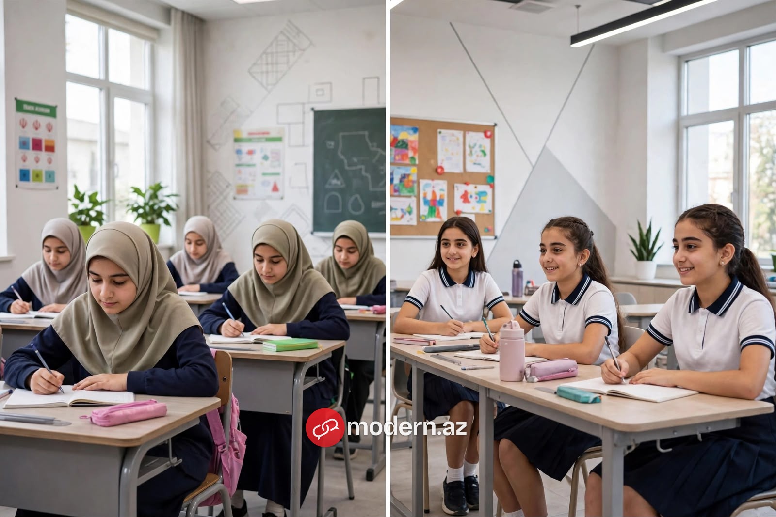 Azərbaycanlı qızlara hansı dildə dərs keçəcəksiniz?