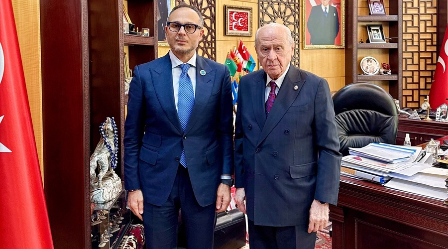 TÜRKPA-nın Baş katibi Devlet Bahçeli ilə görüşüb 
