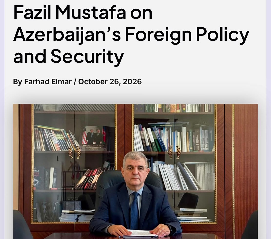 ABŞ mediasi Fazil Mustafanın müsahibəsini yaydı