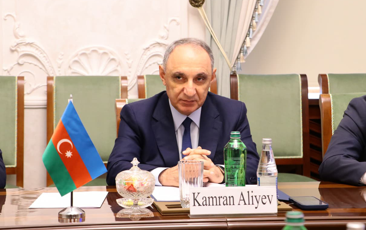 Kamran Əliyev mühüm görüşlər keçirdi - FOTO