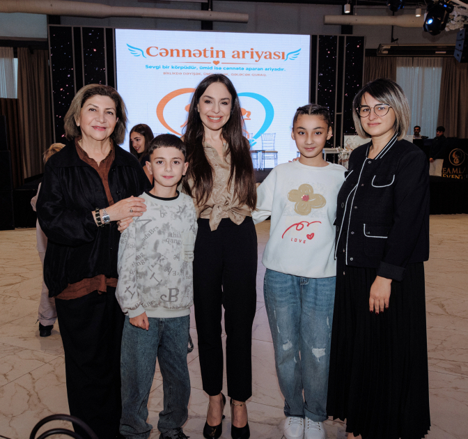Prezidentin qızları konsertdə iştirak ediblər