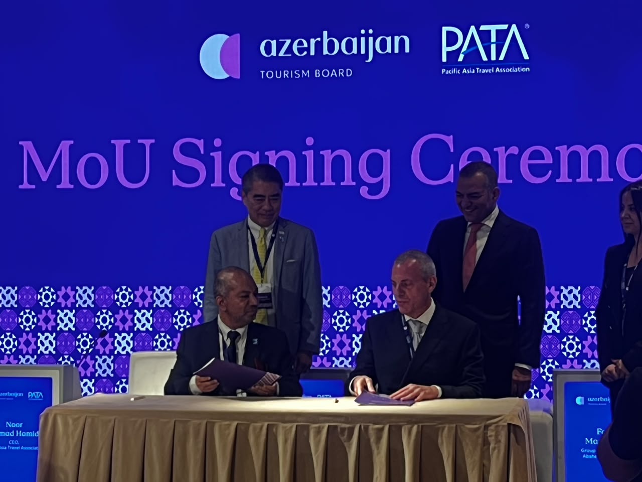Azərbaycan Turizm Bürosu və PATA arasında memorandum imzalandı 