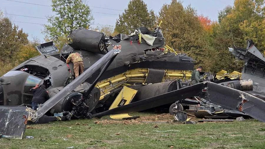 Two helicopters collided in the air – 3 people died