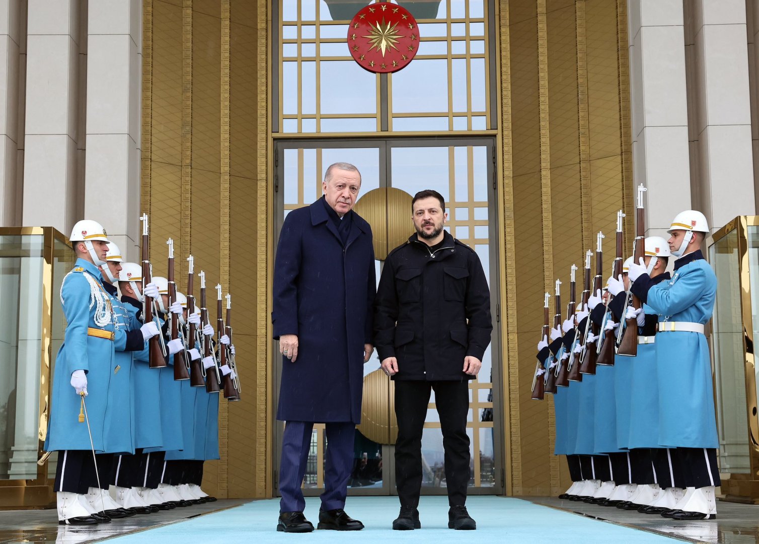 Ərdoğanla Zelenskinin görüşü başladı - Yenilənib